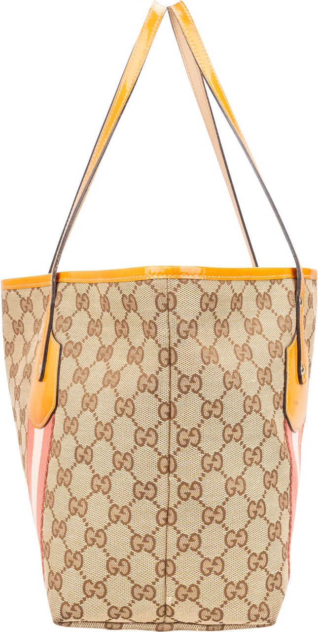 Gucci GG Monogram Jolly Charms Handbag Bruin