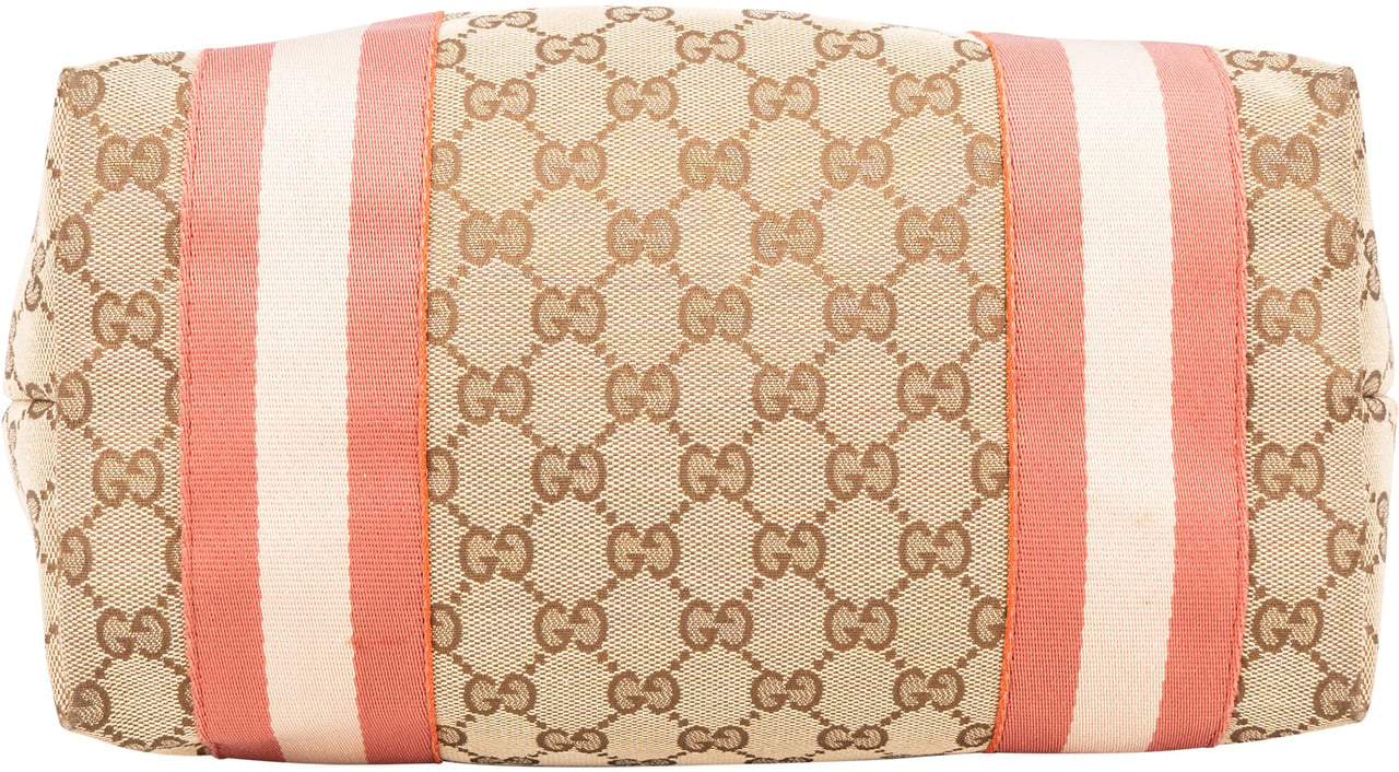 Gucci GG Monogram Jolly Charms Handbag Bruin