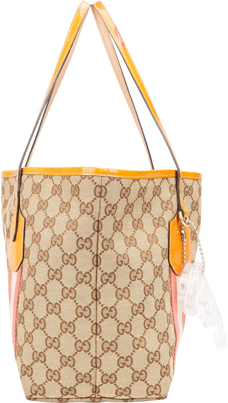 Gucci GG Monogram Jolly Charms Handbag Bruin
