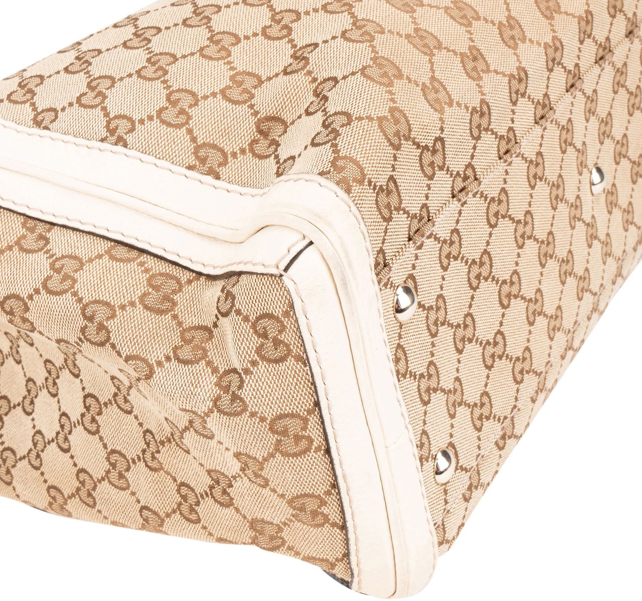 Gucci Gucci GG Monogram Braid Leather Shoulder Bag Divers