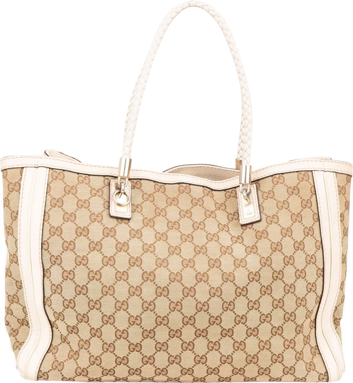 Gucci Gucci GG Monogram Braid Leather Shoulder Bag Divers