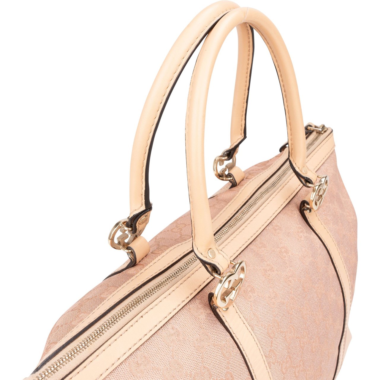 Gucci Gucci GG Glitter Monogram Twin Heart Handbag Divers