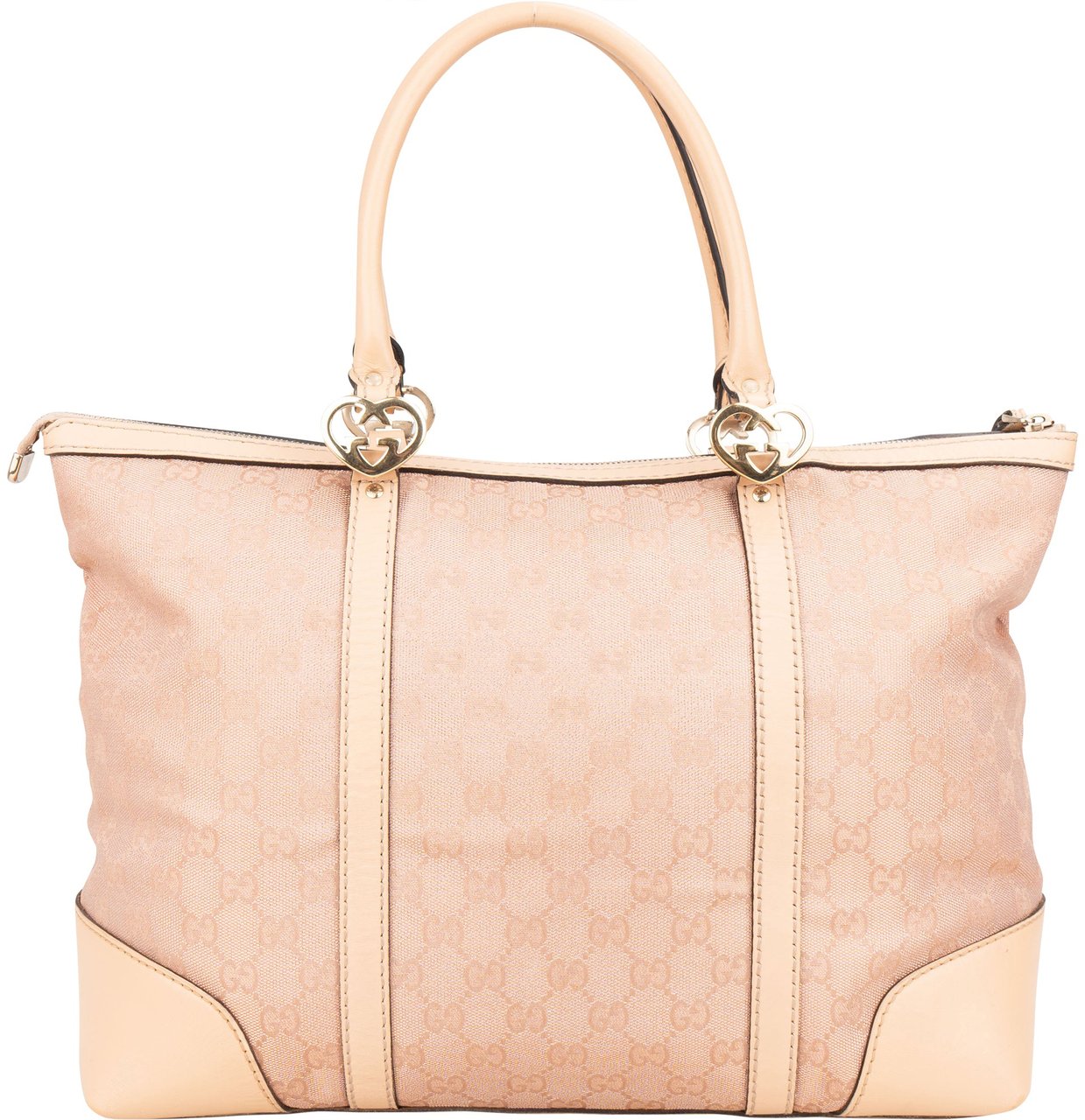 Gucci Gucci GG Glitter Monogram Twin Heart Handbag Divers