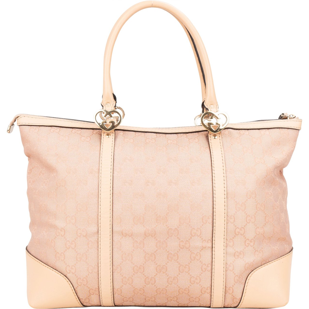 Gucci Gucci GG Glitter Monogram Twin Heart Handbag Divers