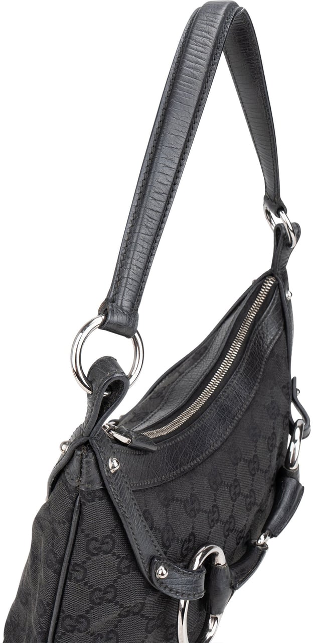 Gucci Gucci GG Monogram Horsebit Hobo Bag Divers