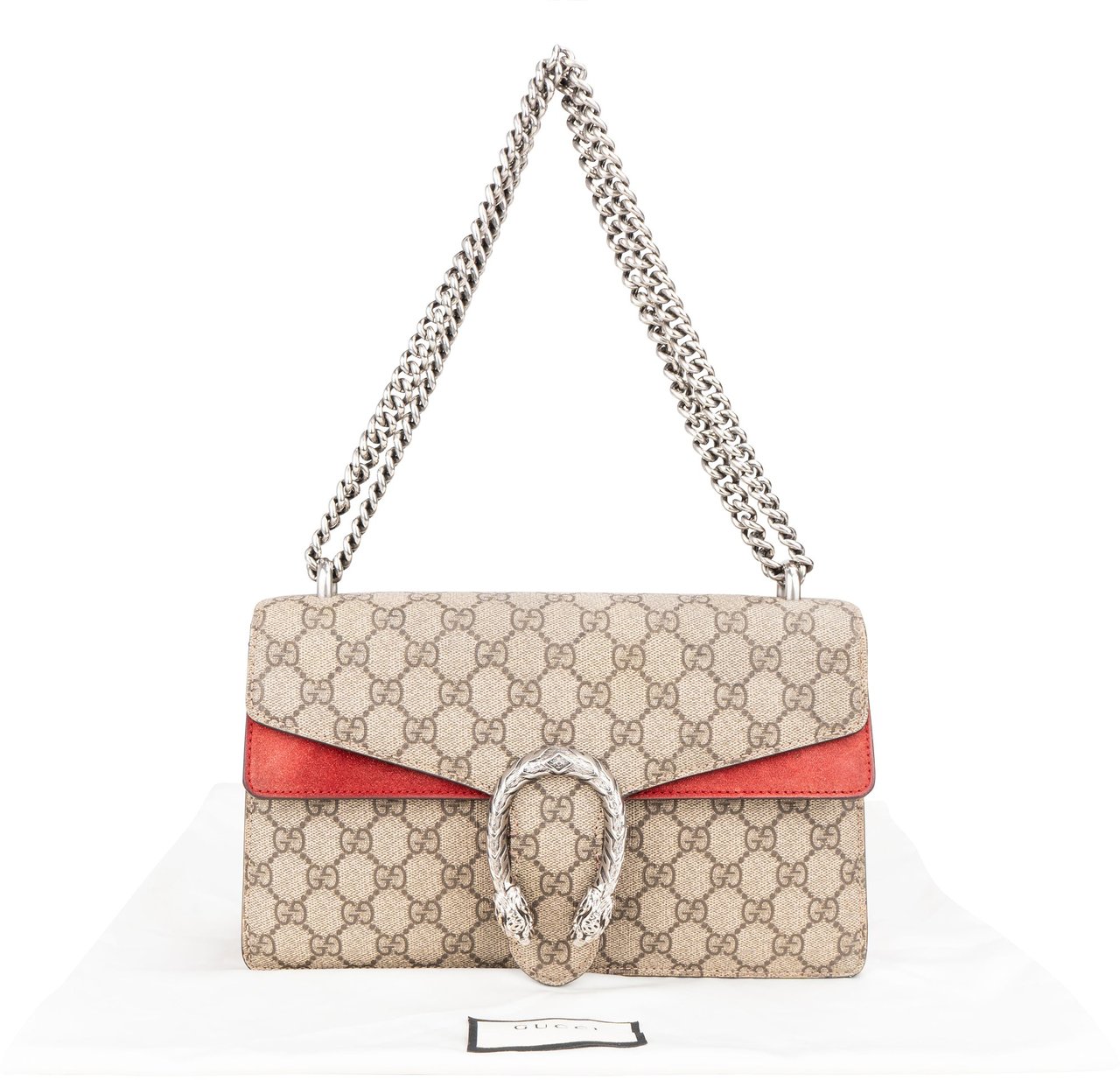 Gucci Gucci GG Supreme Monogram Dionysos Shoulder Bag Bag Bruin