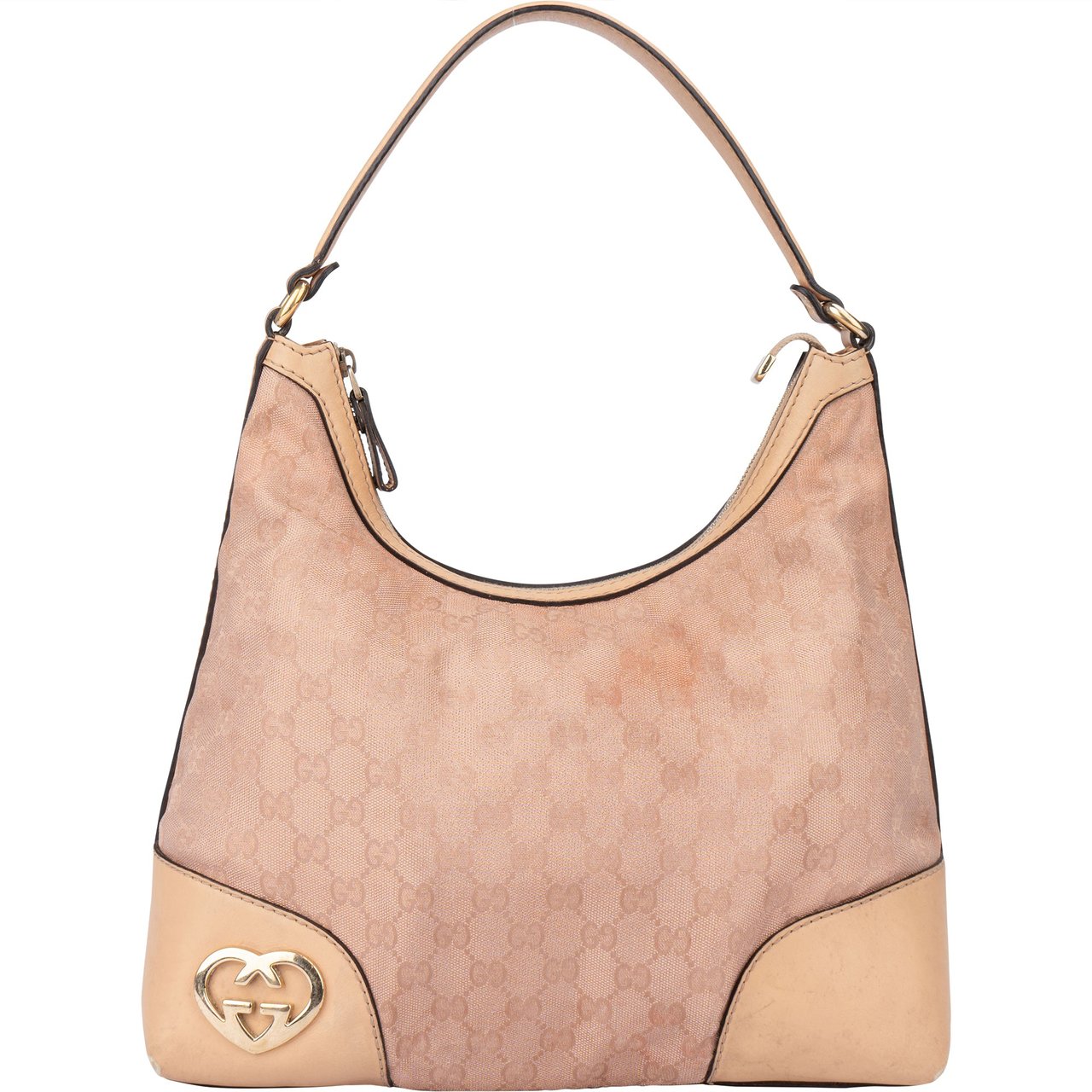 Gucci Gucci GG Monogram Heart Britt Hobo Bag Divers