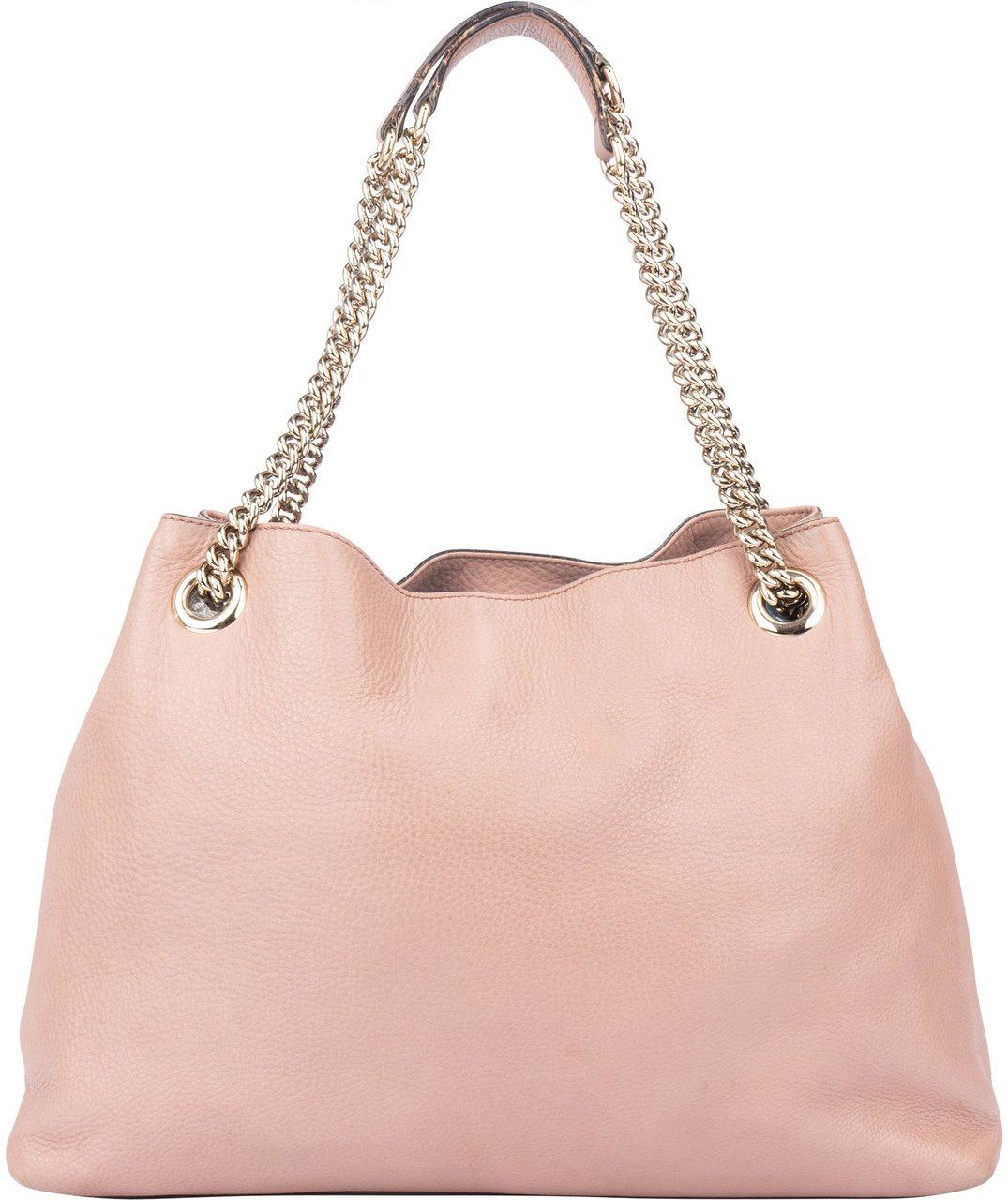 Gucci Gucci Pink Leather Soho Crossbody Bag Roze