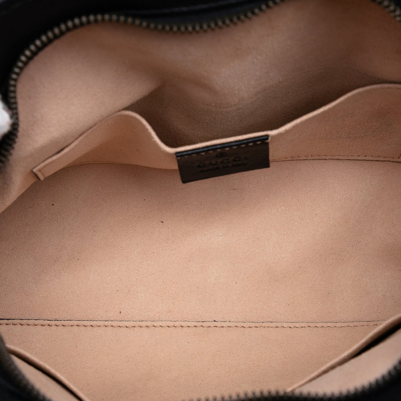 Gucci Small Leather Re(belle) Crossbody Zwart