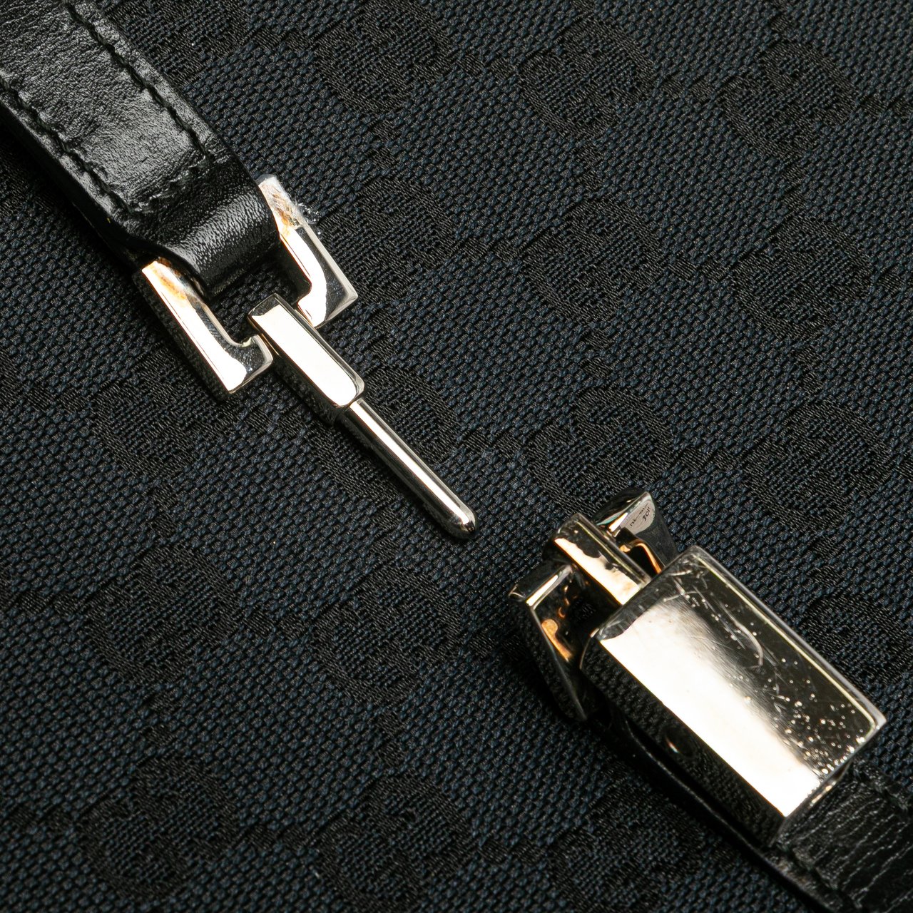 Gucci GG Canvas Jackie Handbag Blauw