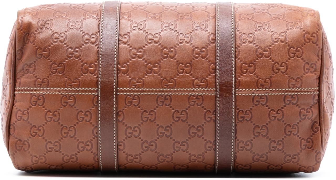 Gucci Guccissima Joy Boston Bag Bruin