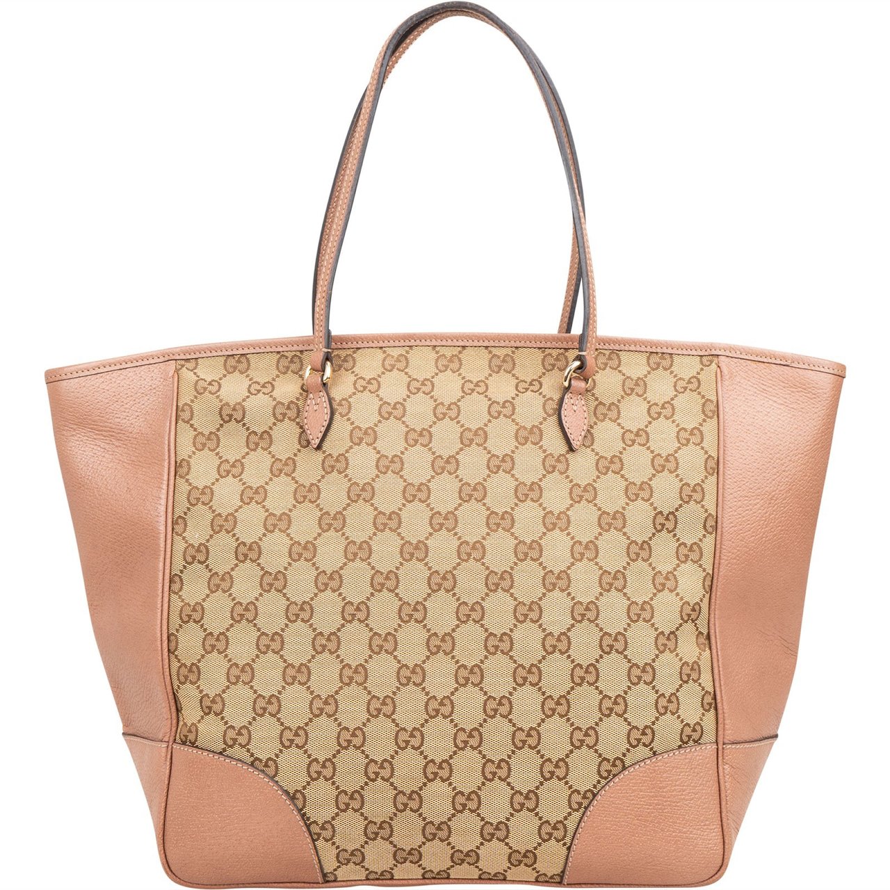 Gucci Gucci Monogram GG Bree Shopper Shoulder Bag Beige