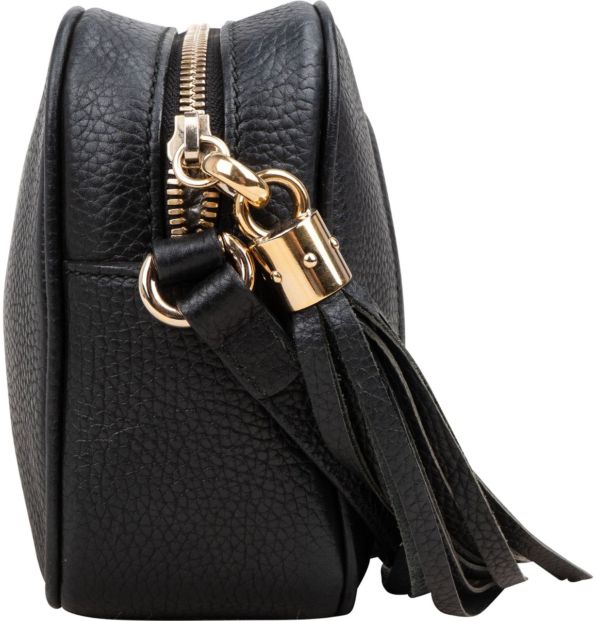 Gucci Leather GG Soho Crossbody Bag Blauw