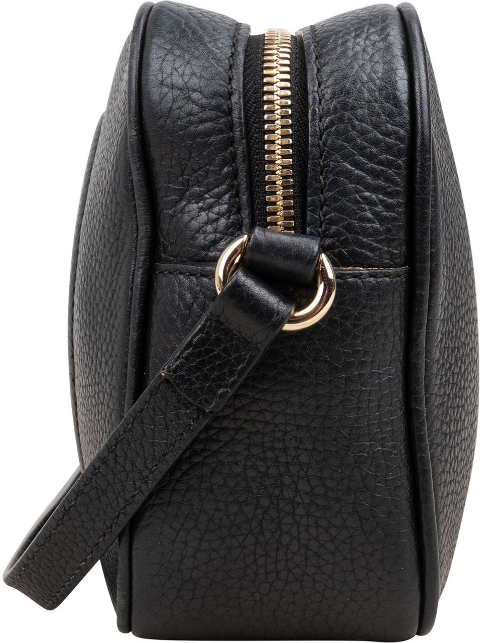 Gucci Leather GG Soho Crossbody Bag Blauw
