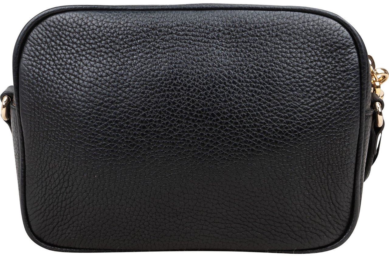 Gucci Leather GG Soho Crossbody Bag Blauw