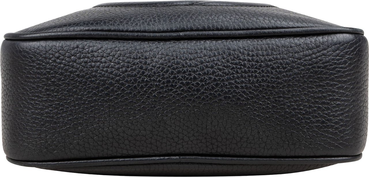 Gucci Leather GG Soho Crossbody Bag Blauw
