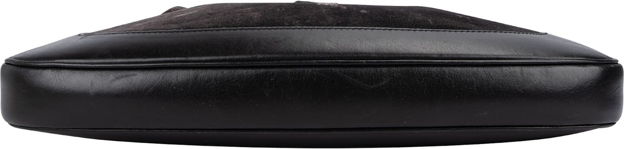 Gucci Velvet Jackie Shoulder Bag Donkergrijs