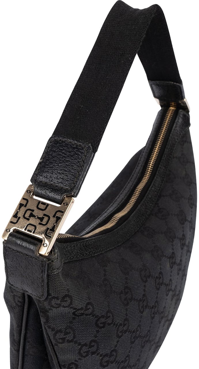 Gucci Gucci Monogram GG Abbey Multi Small Shoulder Bag Zwart