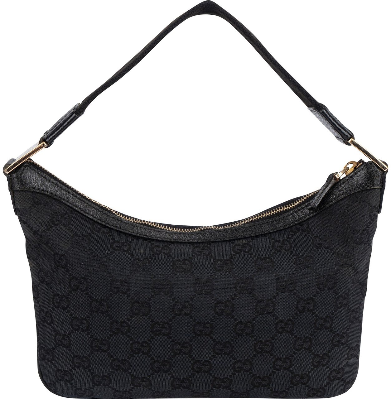 Gucci Gucci Monogram GG Abbey Multi Small Shoulder Bag Zwart