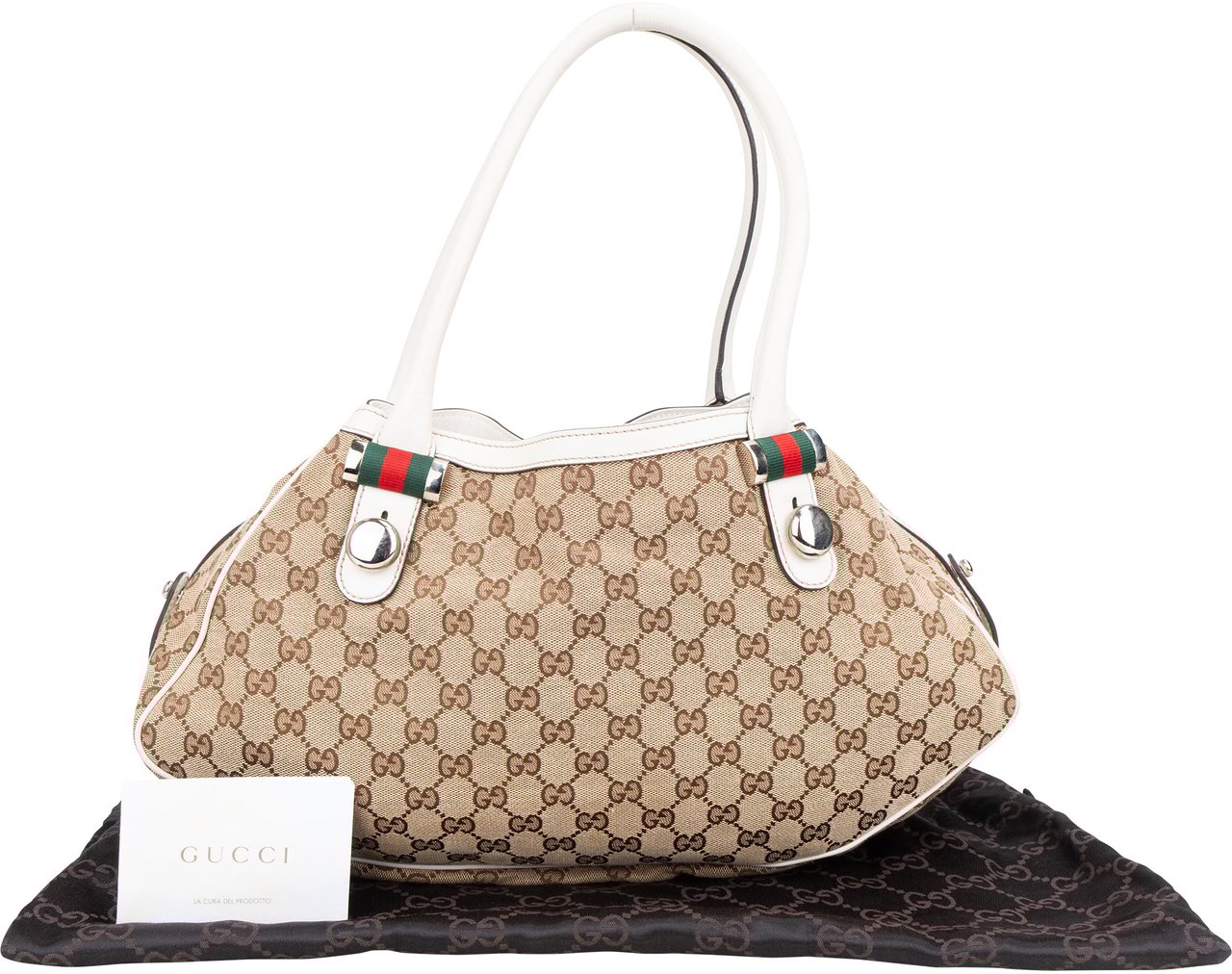 Gucci Gucci GG Monogram Match Ball Handbag Divers