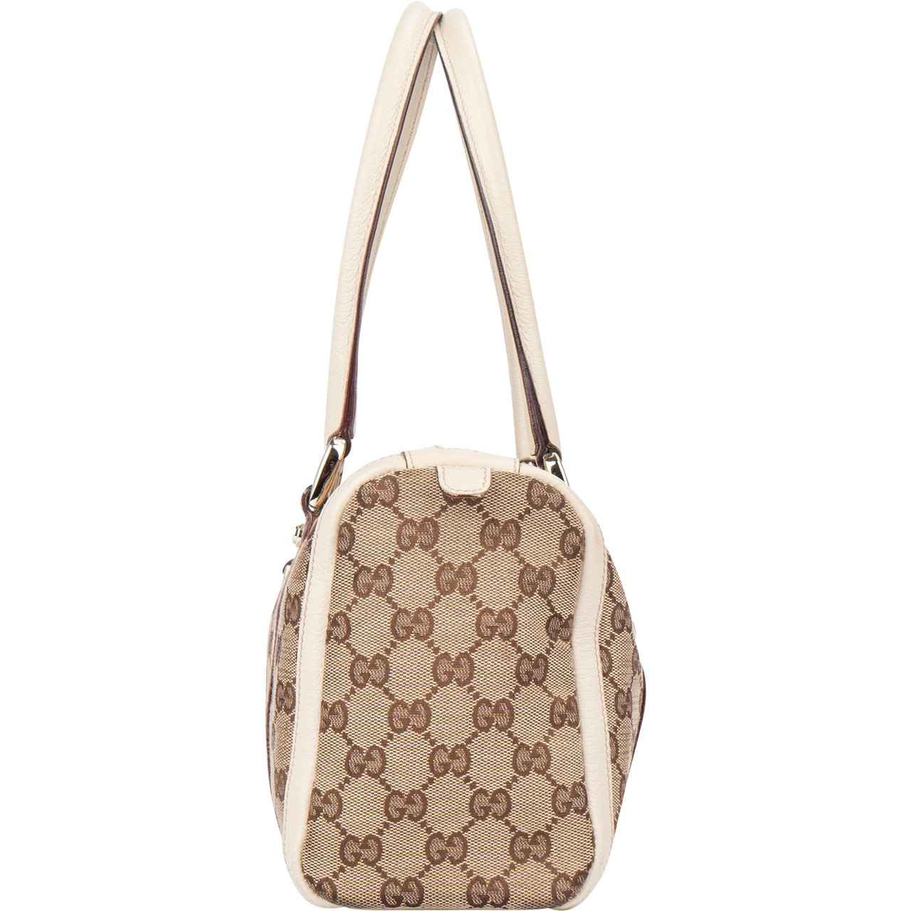 Gucci Gucci GG Monogram Abbey Handbag Bruin