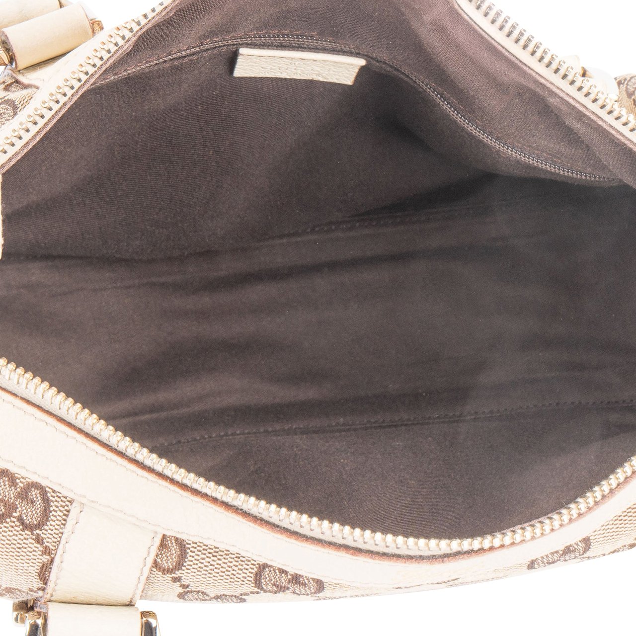 Gucci Gucci GG Monogram Abbey Handbag Bruin