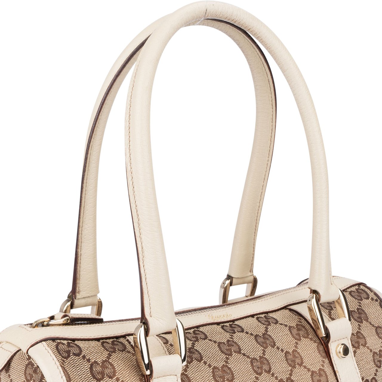 Gucci Gucci GG Monogram Abbey Handbag Bruin