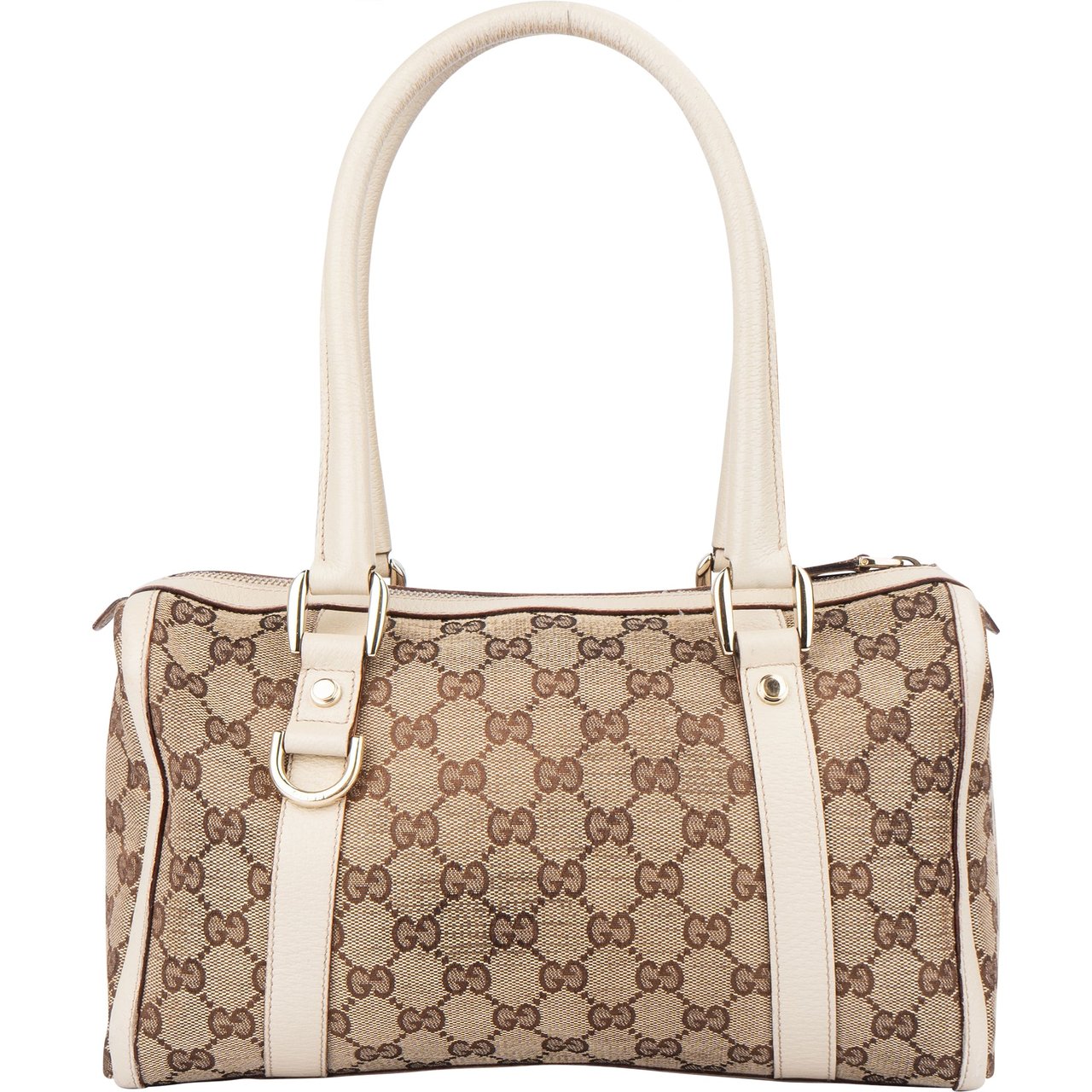 Gucci Gucci GG Monogram Abbey Handbag Bruin