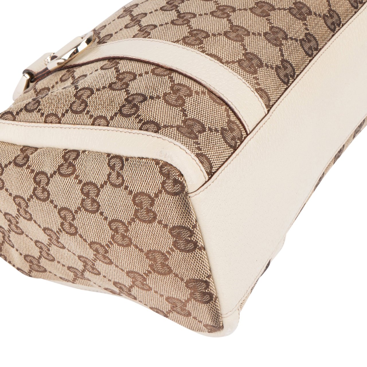 Gucci Gucci GG Monogram Abbey Handbag Bruin