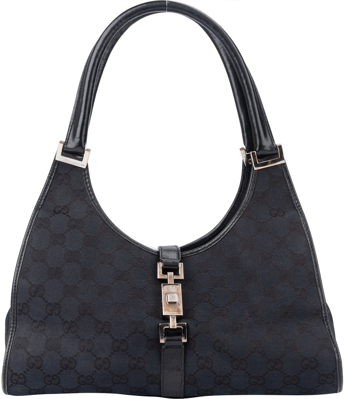 Gucci Gucci GG Monogram Jackie Handbag Bruin