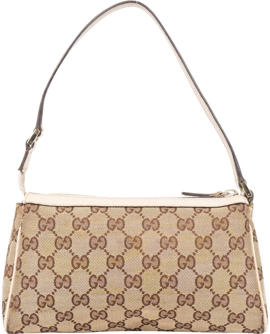 Gucci Gucci GG Monogram Mini Abbey Handbag Bruin