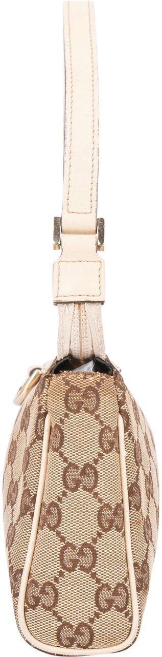 Gucci Gucci GG Monogram Mini Abbey Handbag Bruin