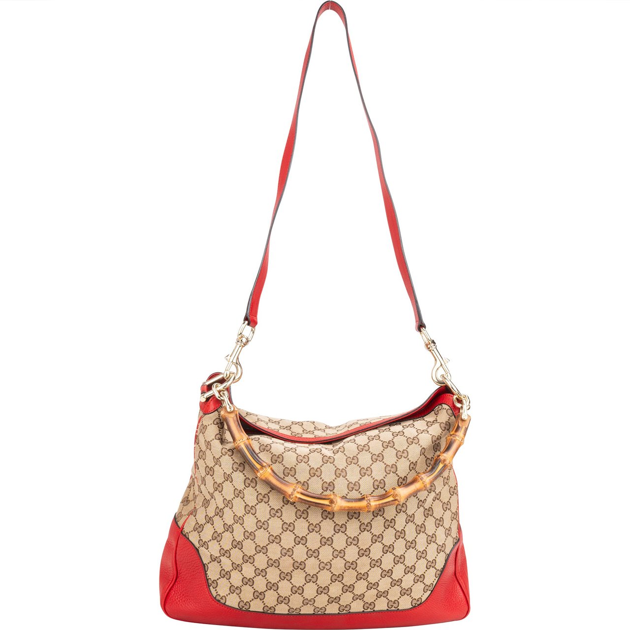 Gucci Gucci GG Monogram Bamboo Handbag Divers