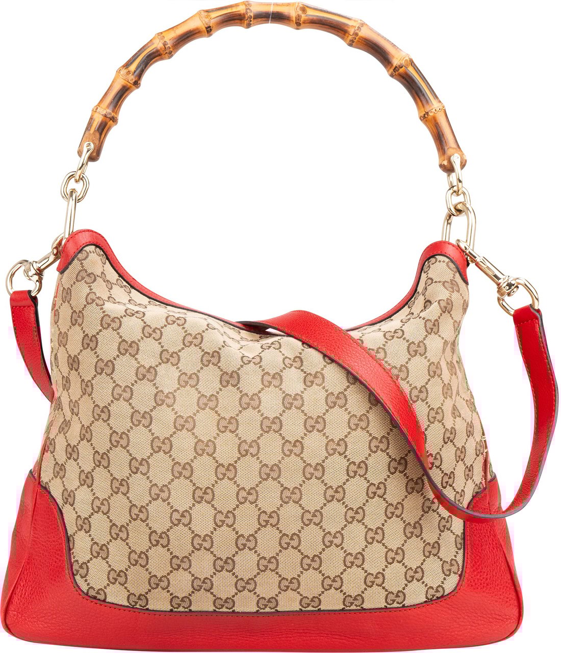 Gucci Gucci GG Monogram Bamboo Handbag Divers