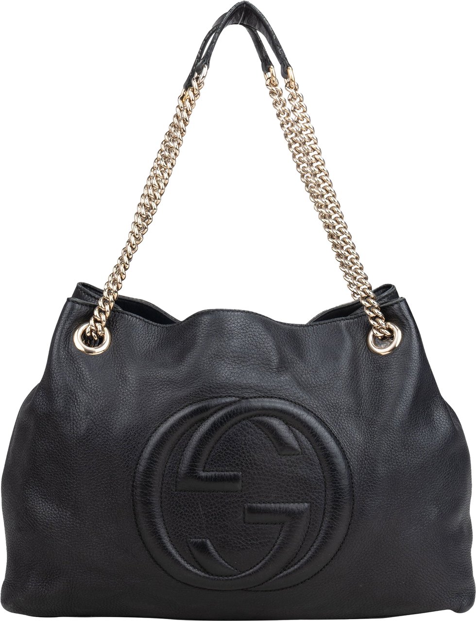 Gucci Gucci Leather GG Soho Crossbody Bag Divers