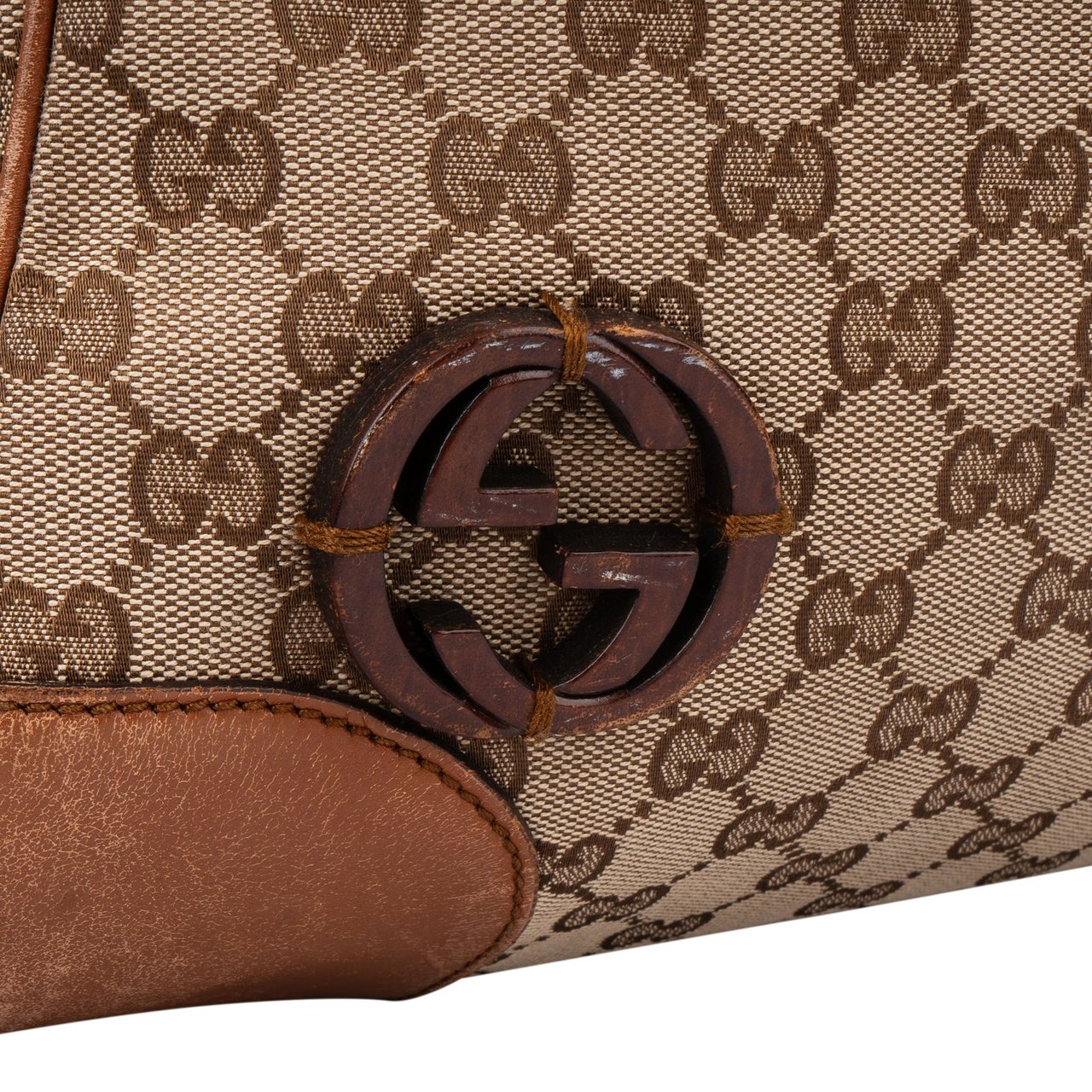 Gucci Gucci GG Monogram Ribbon Handbag Divers