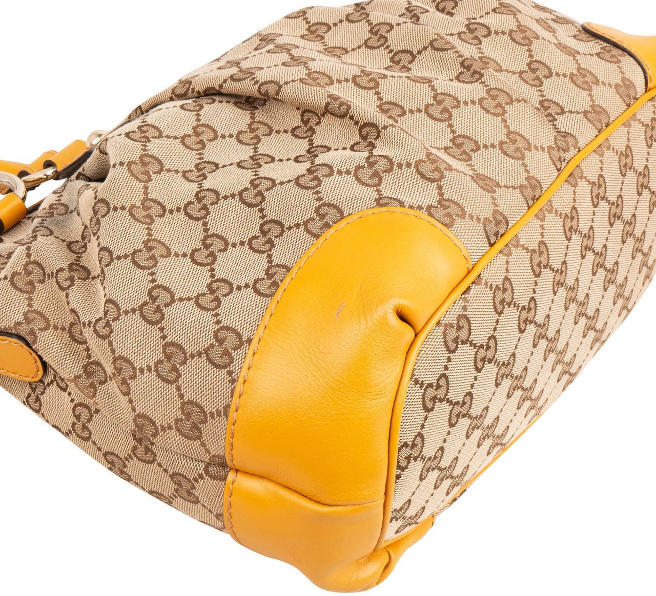 Gucci Monogram GG Canvas Sukey Handbag Beige