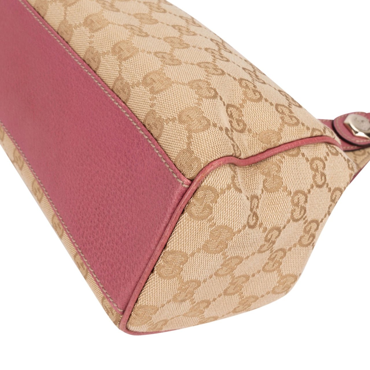 Gucci Gucci Monogram GG Sukey Shoulder Bag Beige