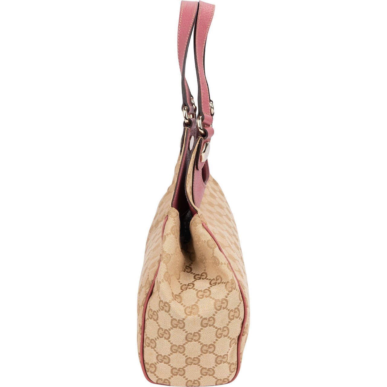 Gucci Gucci Monogram GG Sukey Shoulder Bag Beige