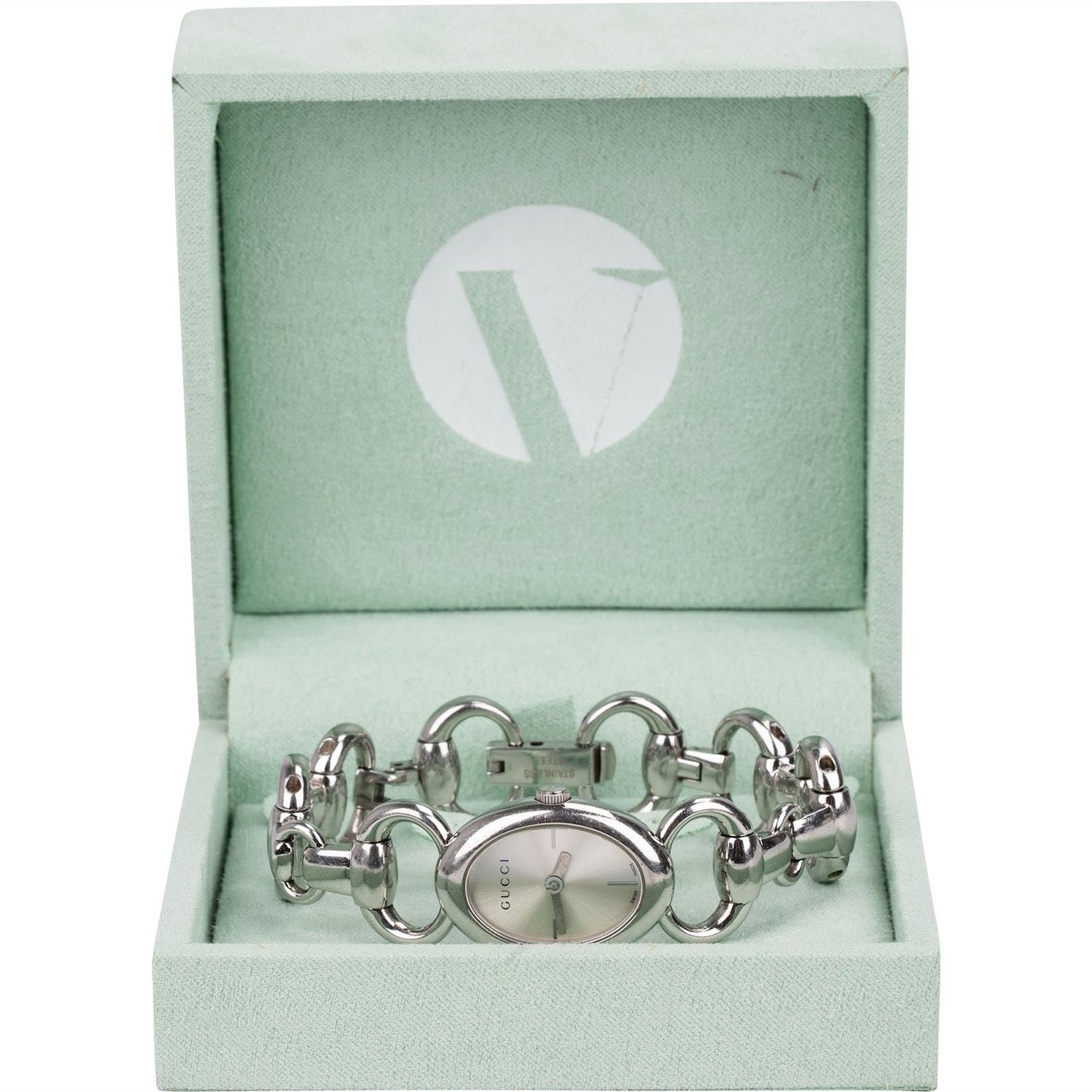 Gucci Chain Horsebit Tornabuoni 118 Woman Watch 12211514 Divers