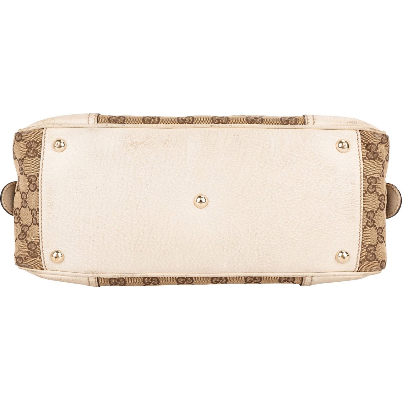 Gucci Monogram GG Princy East West Boston Shoulder Bag Beige