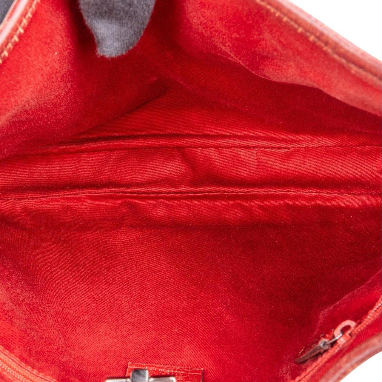 Gucci Monogram GG Canvas Jackie Shoulder Bag Rood
