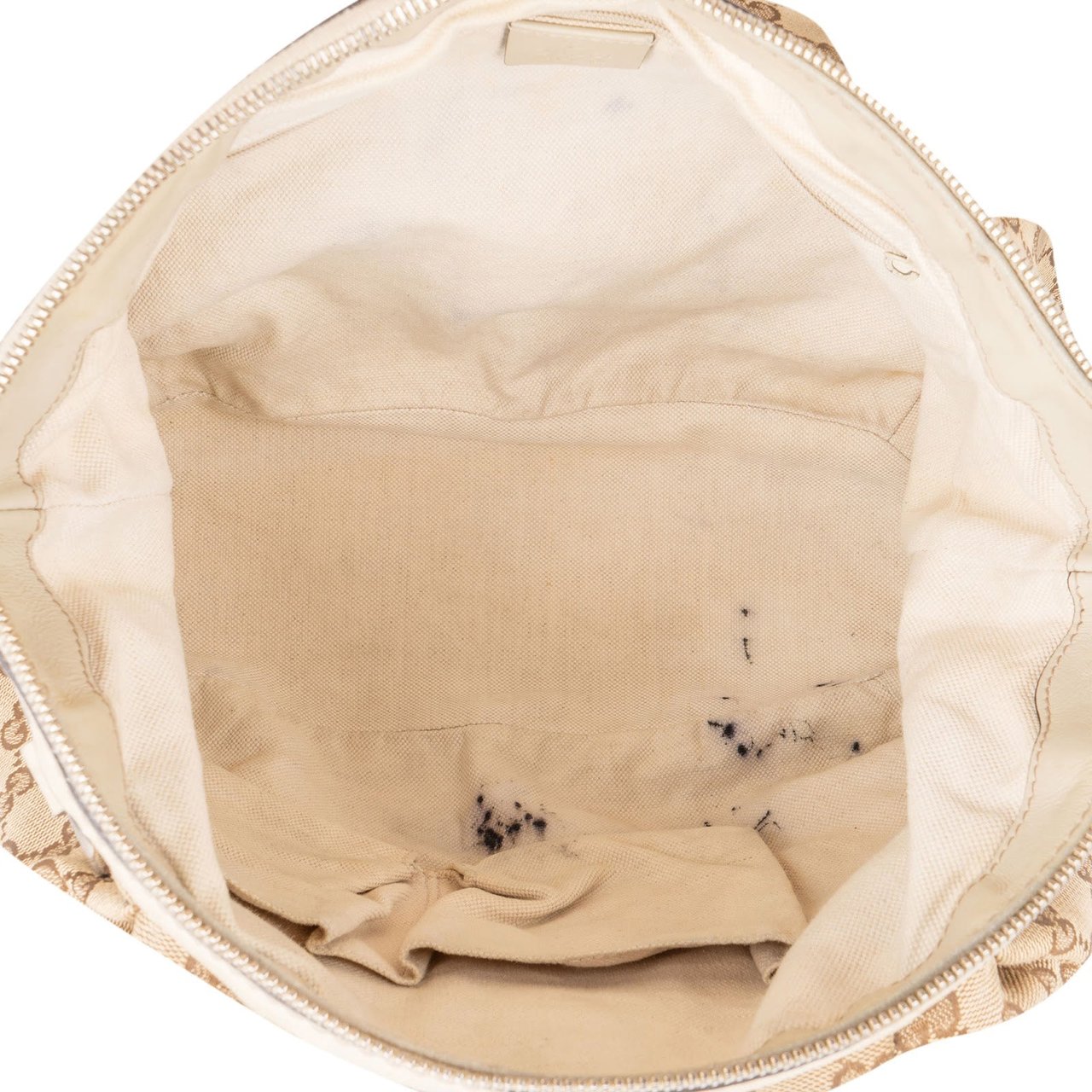Gucci Monogram GG Sukey Handbag Beige
