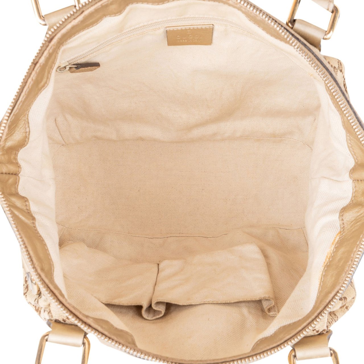 Gucci Monogram GG Sukey Handbag Beige