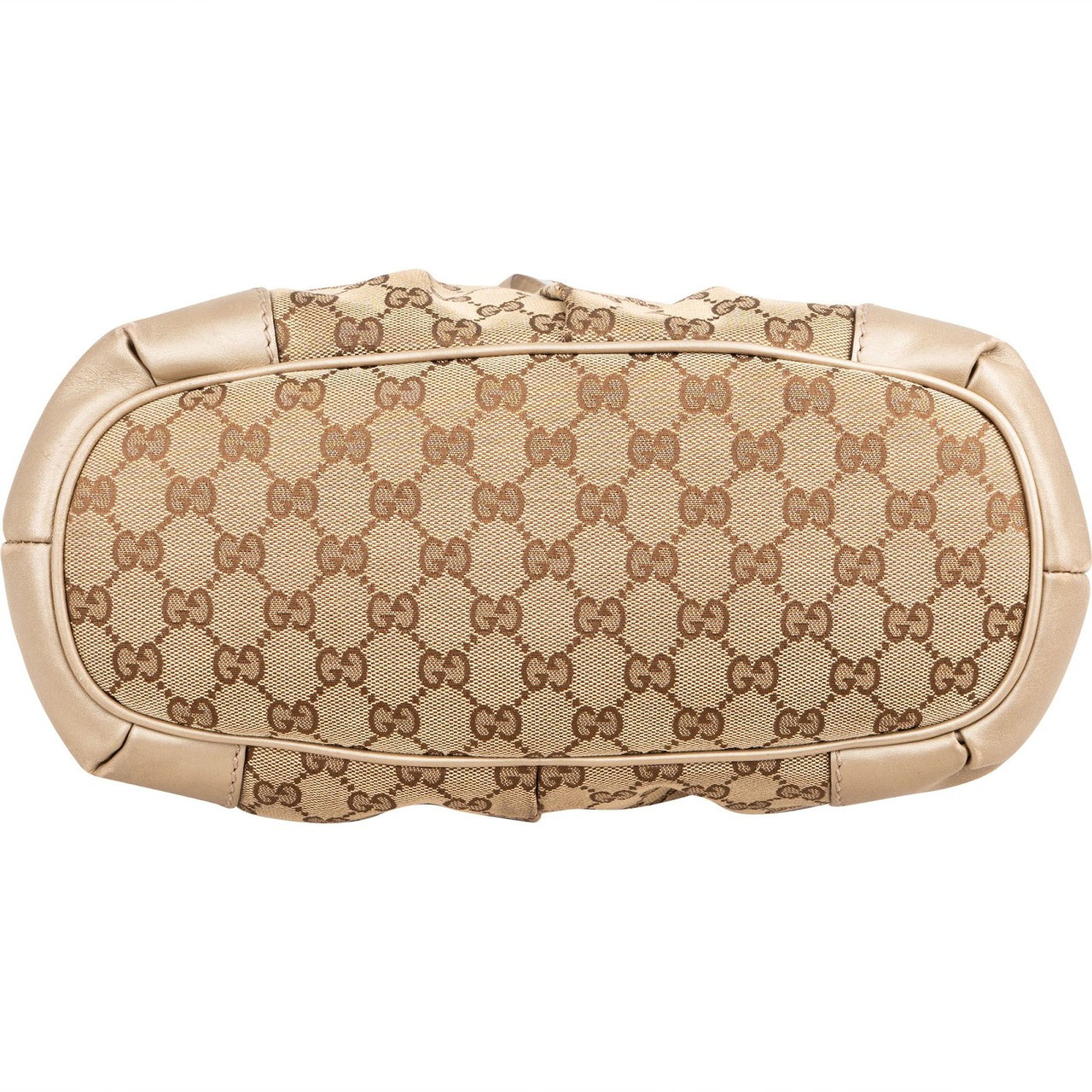 Gucci Monogram GG Sukey Handbag Beige