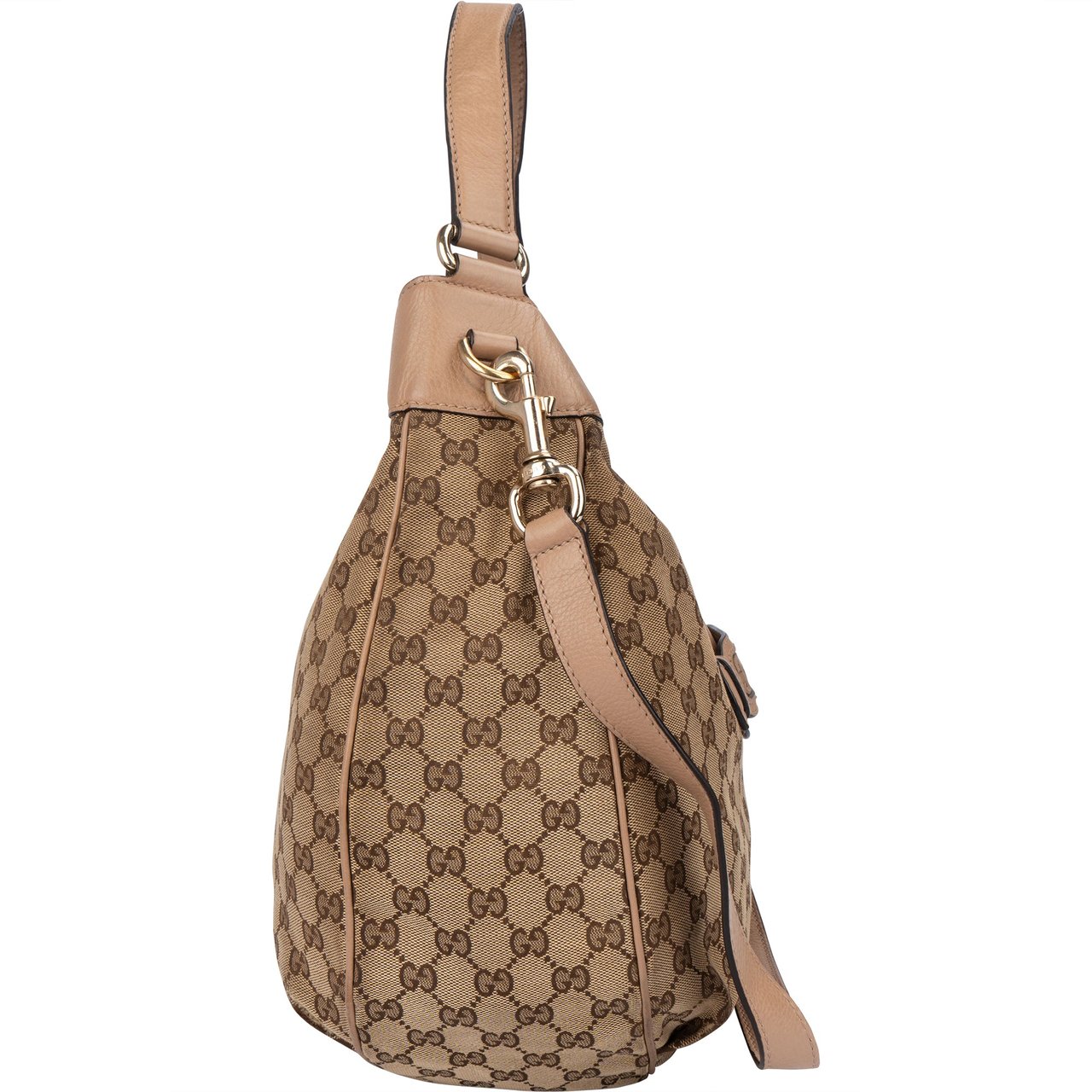 Gucci Gucci GG Monogram Horsebit Hobo Shoulder Bag Divers