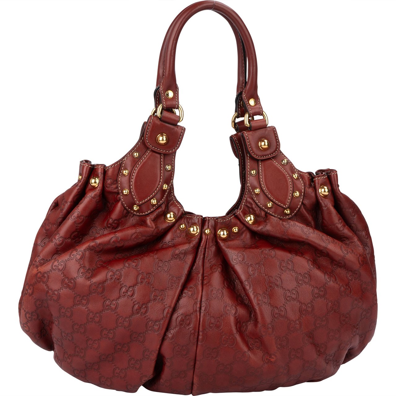 Gucci Gucci GG Leather Monogram Pelham Handbag Divers