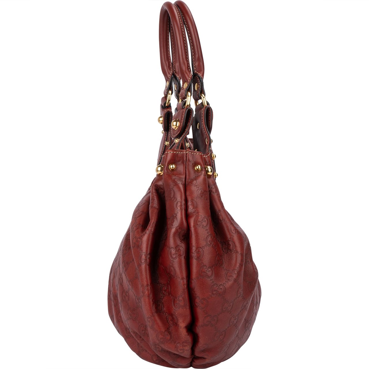 Gucci Gucci GG Leather Monogram Pelham Handbag Divers