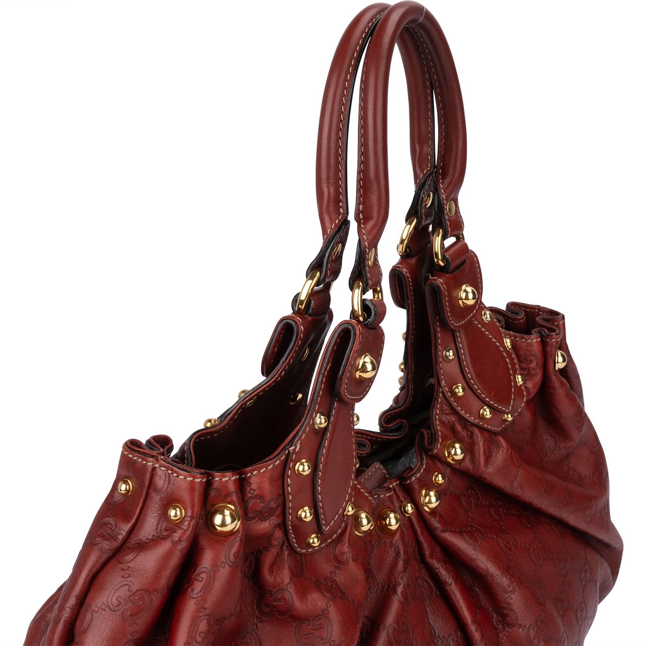 Gucci Gucci GG Leather Monogram Pelham Handbag Divers