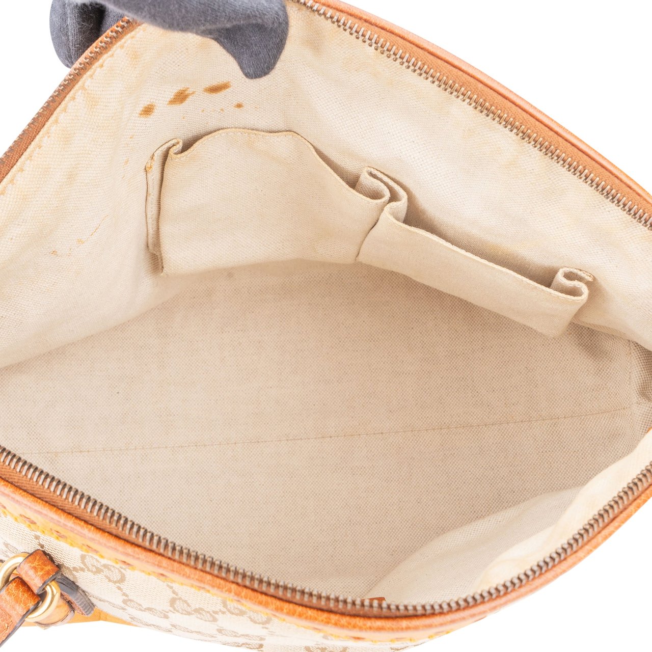 Gucci Gucci GG Monogram Crafty Bamboo Handbag Divers